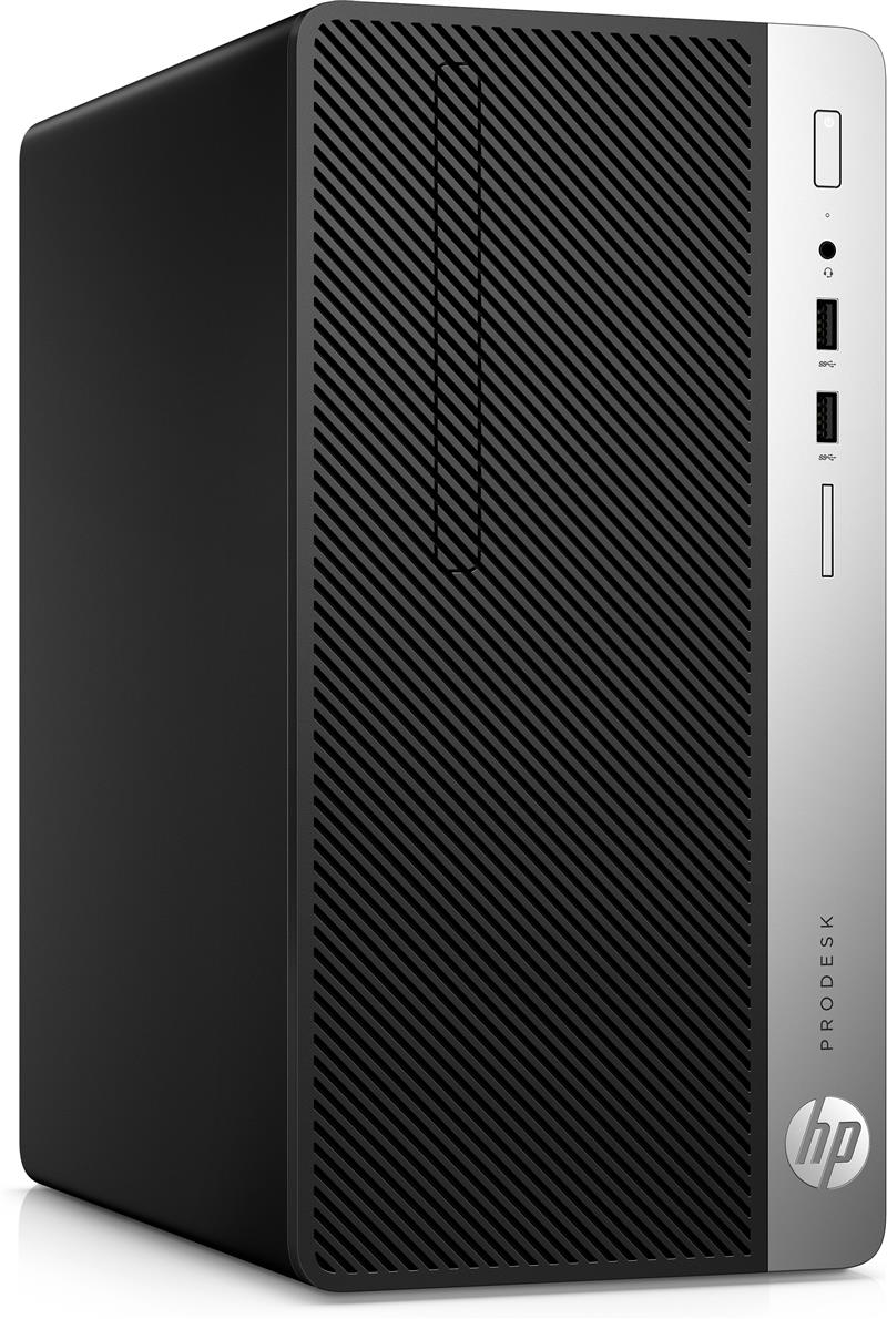 HP ProDesk 400 G6 Intel® 9ste generatie Core™ i7 i7-9700 8 GB DDR4-SDRAM 256 GB SSD Zwart Micro Tower PC