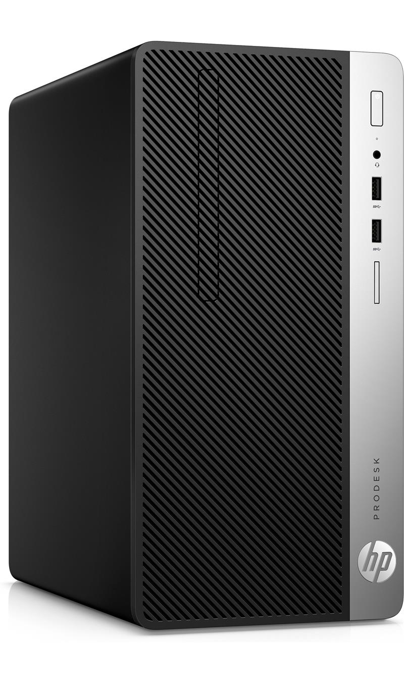 HP ProDesk 400 G6 Intel® 9ste generatie Core™ i7 i7-9700 8 GB DDR4-SDRAM 256 GB SSD Zwart Micro Tower PC