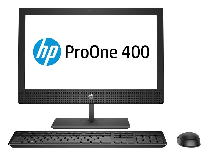 HP ProOne 400 G5 50,8 cm (20"") 1600 x 900 Pixels Intel® 9ste generatie Core™ i5 8 GB DDR4-SDRAM 256 GB SSD Zwart Alles-in-één-pc