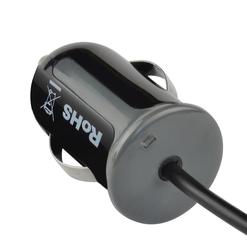 Mobiparts Car Charger Micro USB 2.1A Black