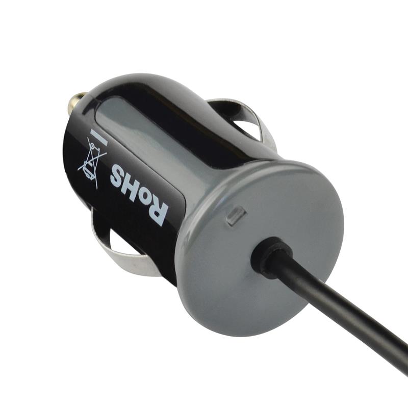 Mobiparts Car Charger Apple Lightning 2.4A Black