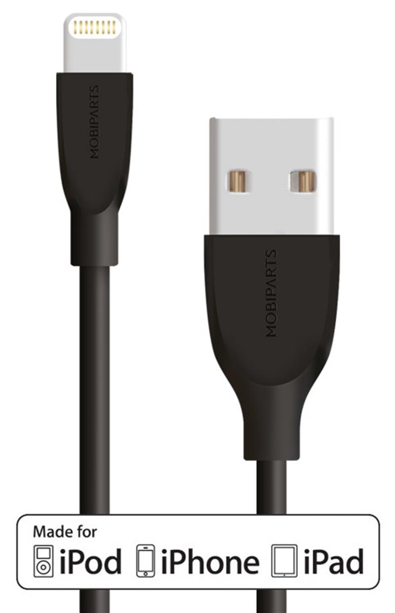 Mobiparts Apple Lightning to USB Cable 2A 2m Black