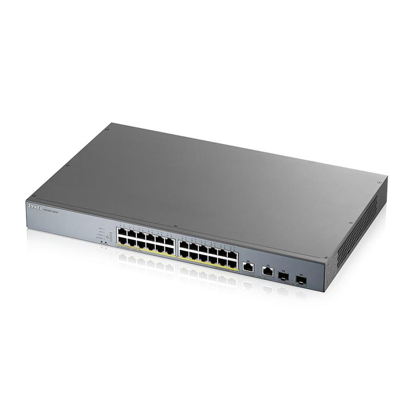 Zyxel GS1350-26HP-EU0101F netwerk-switch Managed L2 Gigabit Ethernet (10/100/1000) Grijs Power over Ethernet (PoE)