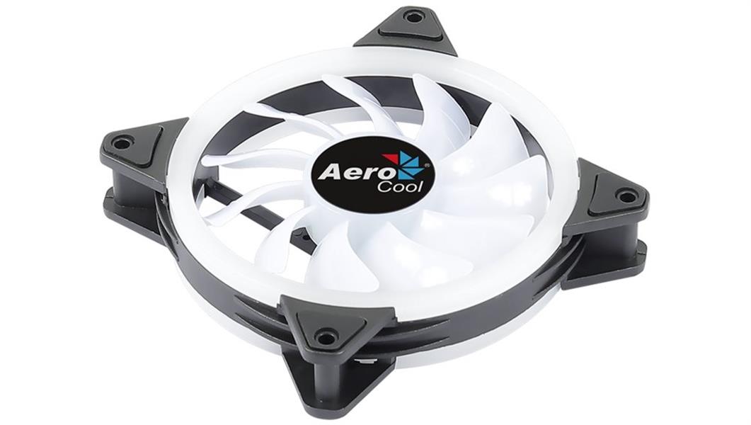 Aerocool Duo 12 Computer behuizing Ventilator 12 cm Zwart