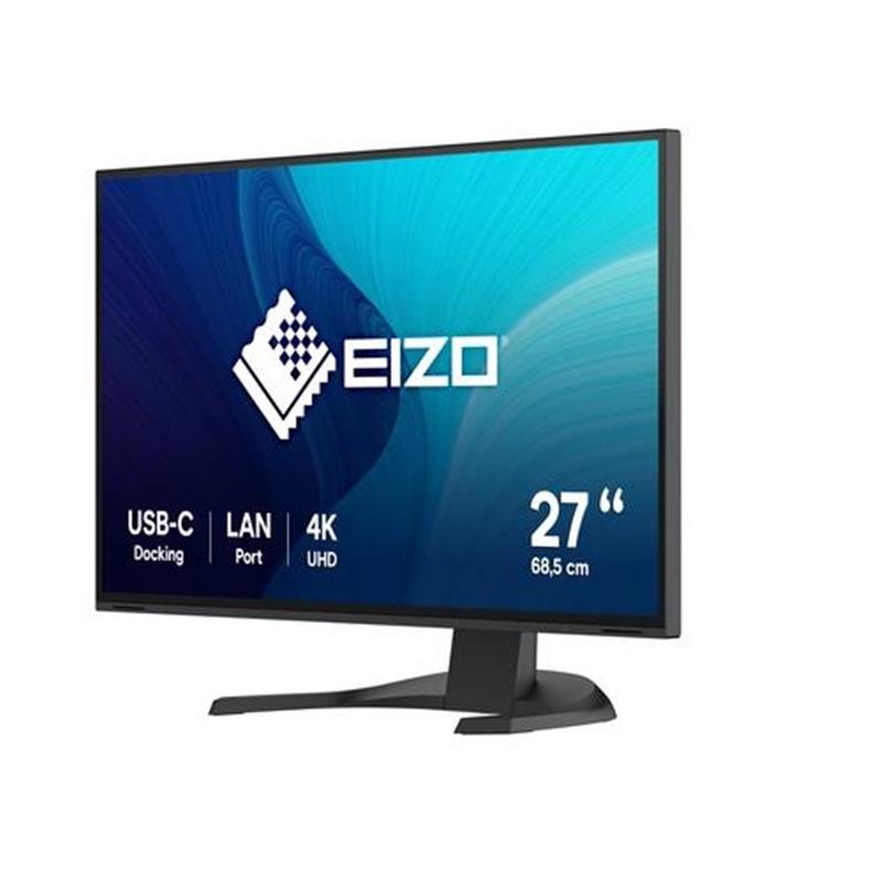 EIZO FlexScan EV2740X-BK computer monitor 68,6 cm (27"") 3840 x 2160 Pixels 4K Ultra HD LCD Zwart