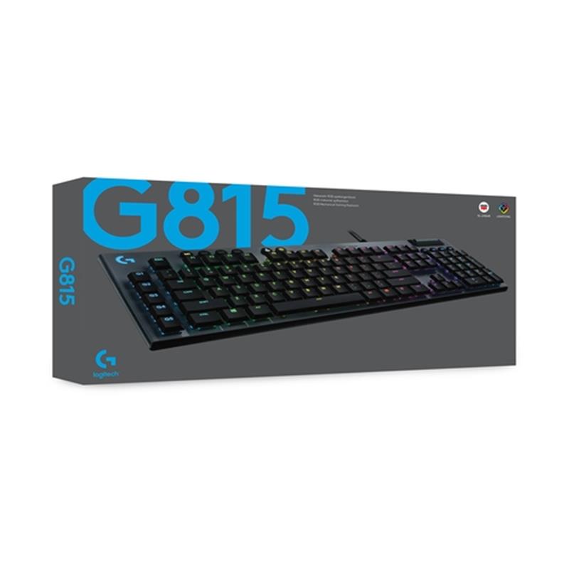 Logitech G G815 toetsenbord USB Zwart