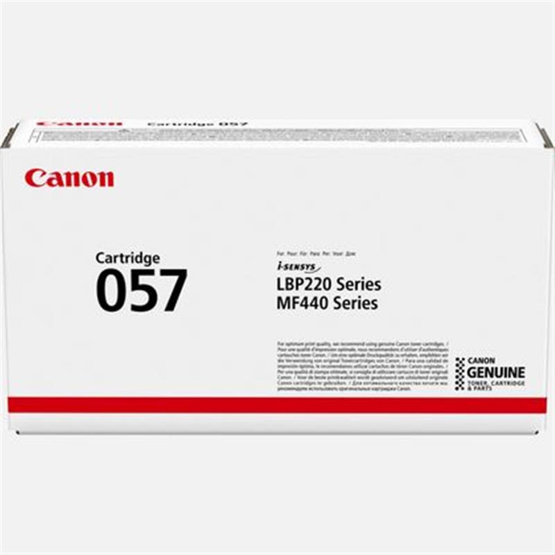 Canon 057 Origineel Zwart 1 stuk(s)