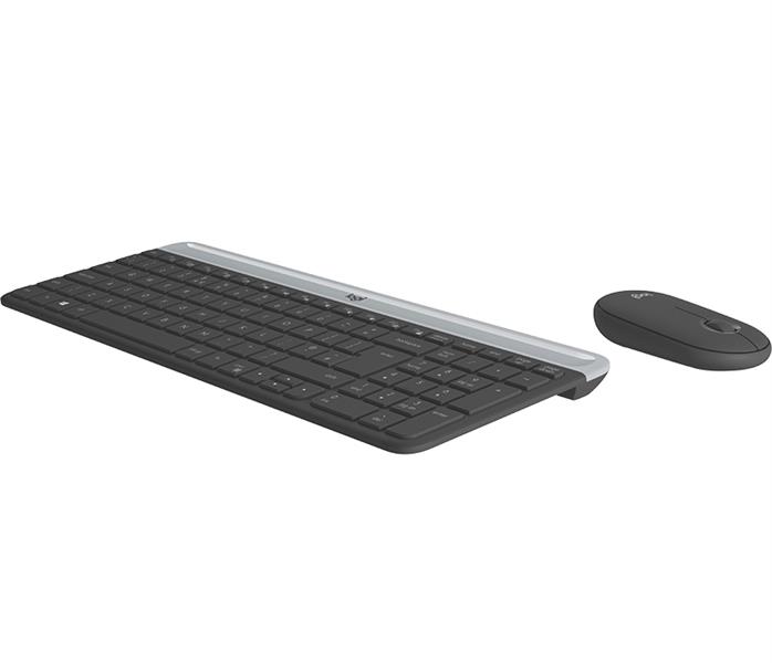 Logitech MK470 toetsenbord Inclusief muis RF Draadloos QWERTY Tsjechisch Grafiet