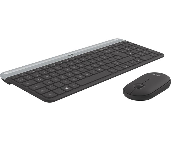 Logitech MK470 toetsenbord RF Draadloos AZERTY Belgisch Grafiet