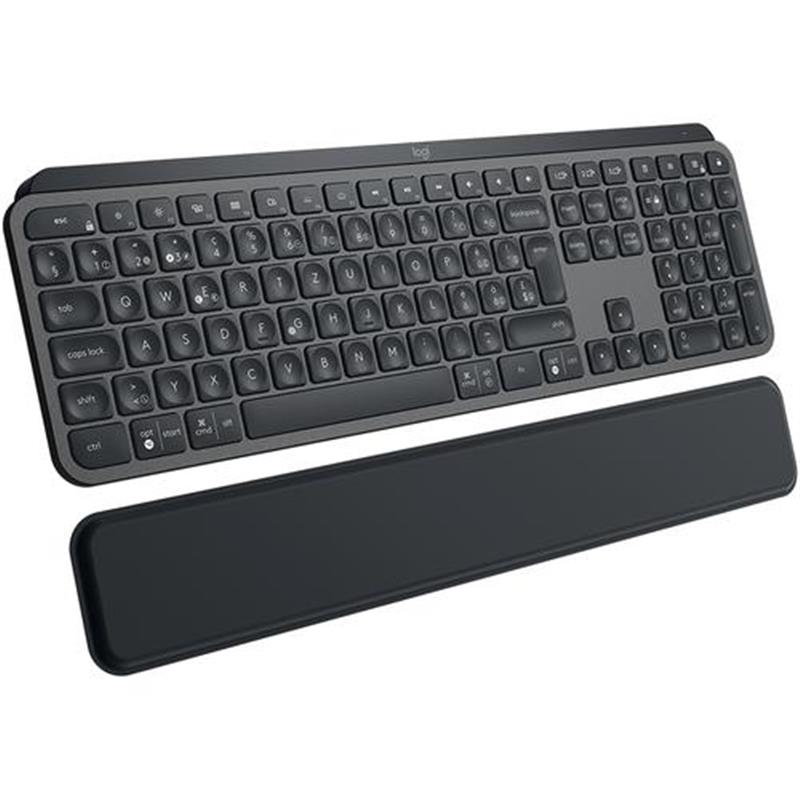 Logitech MX Keys toetsenbord RF-draadloos + Bluetooth QWERTZ Zwitsers Zwart
