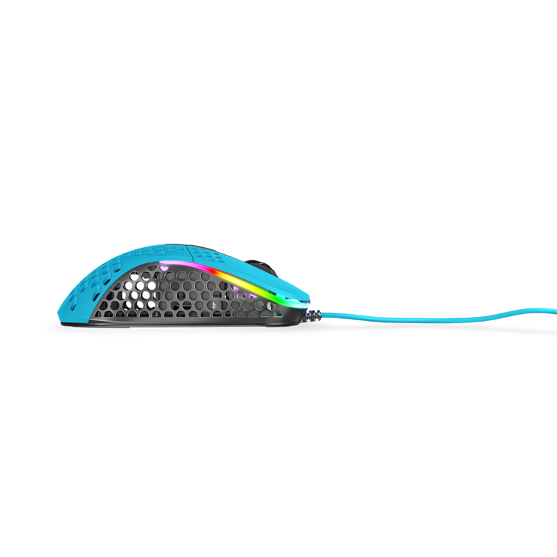 Xtrfy M4 Ultra Light - Optische Esport Gaming muis met RGB - Blauw