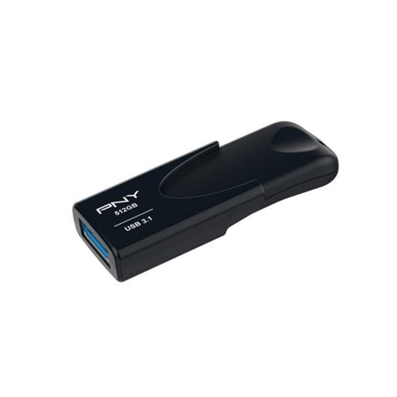 PNY USB3.1 Attaché 4   512GB black Retail