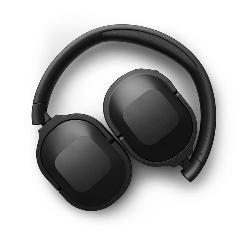 Philips 6500 series TAH6506BK/00 hoofdtelefoon/headset Bedraad en draadloos Hoofdband Muziek USB Type-C Bluetooth Zwart