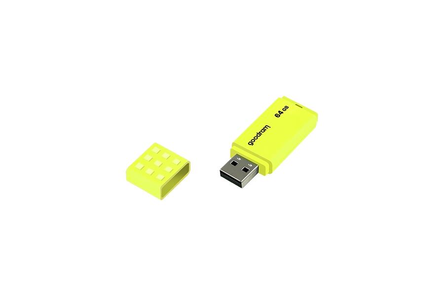 Goodram UME2 USB flash drive 64 GB USB Type-A 2.0 Geel