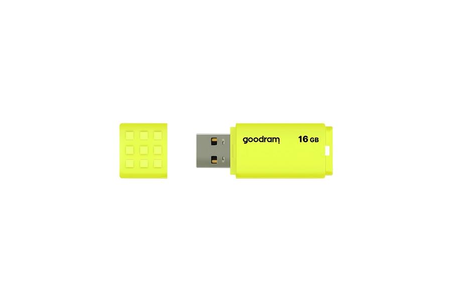 Goodram UME2 USB flash drive 16 GB USB Type-A 2.0 Geel