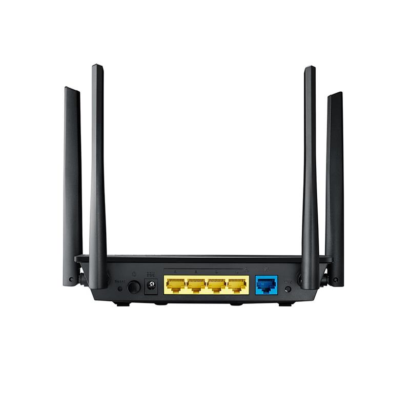 ASUS RT-AC58U V2 draadloze router Dual-band (2.4 GHz / 5 GHz) Gigabit Ethernet Zwart
