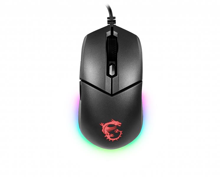 MSI Clutch GM11 muis Ambidextrous USB Type-A Optisch 5000 DPI