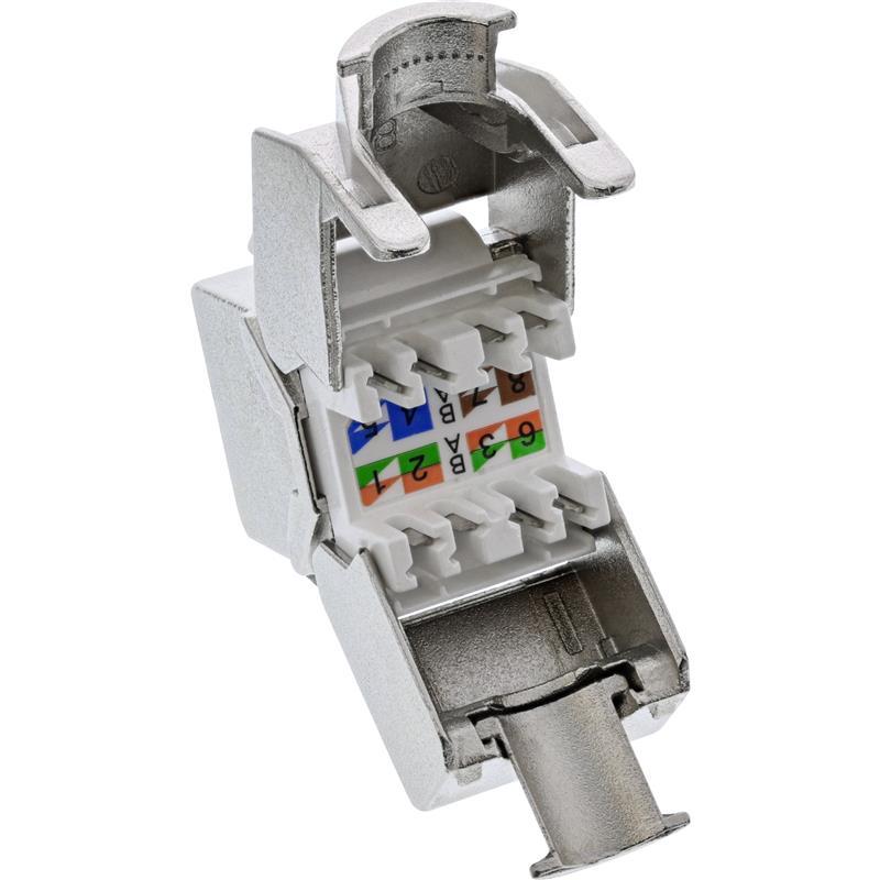 InLine RJ45 Jack keystone module Cat 8 1 