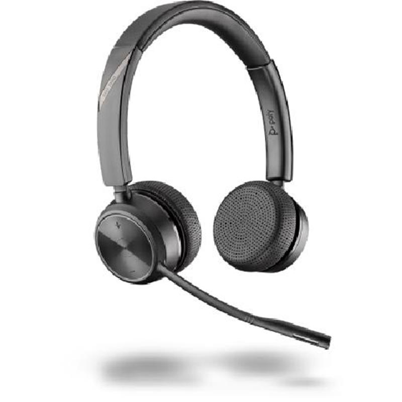 POLY Savi 7220 Office Headset Hoofdband Zwart