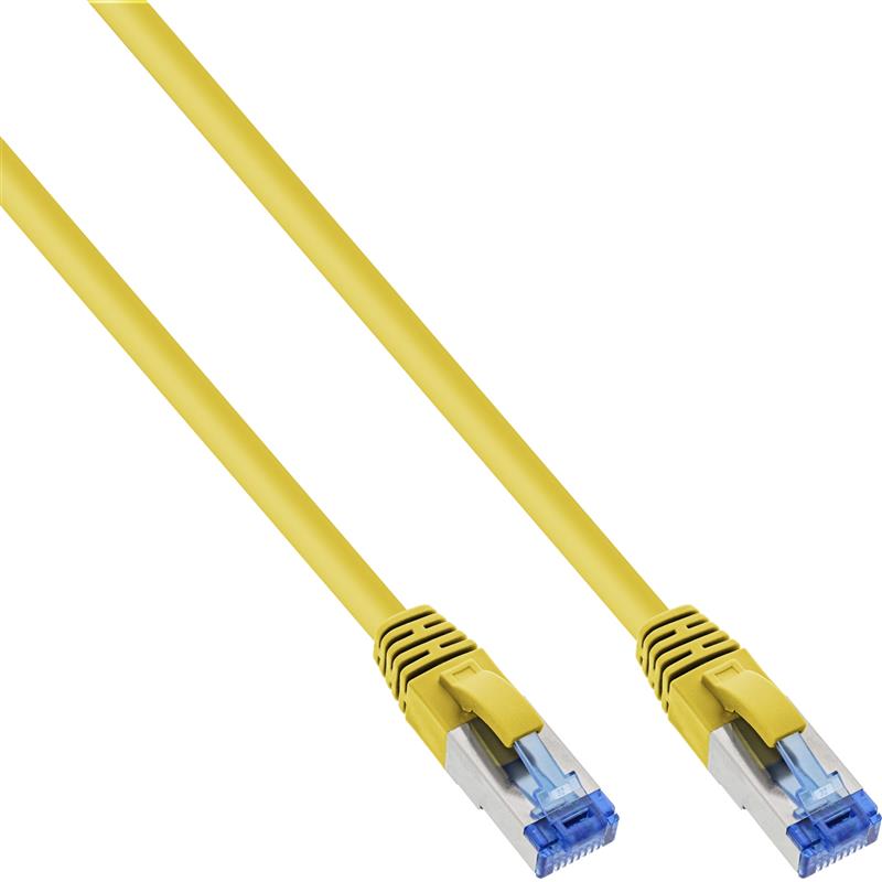 InLine Patchkabel Cat 6 A S-STP PiMF LSZH 500MHz geel 2m