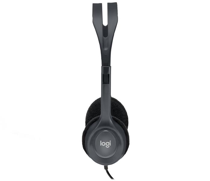 Logitech H111 hoofdtelefoon Hoofdband Stereofonisch Grijs