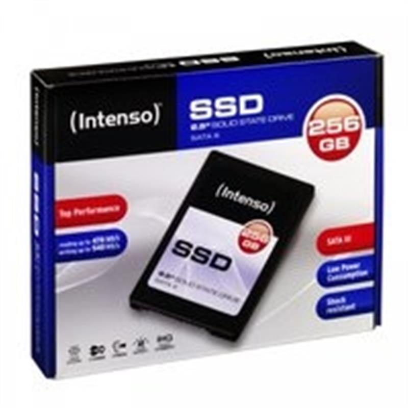 Intenso 3812440 internal solid state drive 2.5 256 GB SATA III MLC