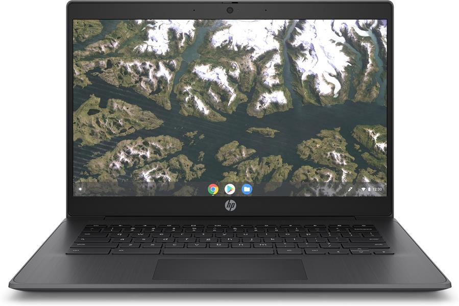 HP Chromebook 14 G6 Zwart 35,6 cm (14"") 1920 x 1080 Pixels Intel® Celeron® N 8 GB LPDDR4-SDRAM 64 GB eMMC Wi-Fi 5 (802.11ac) Chrome OS