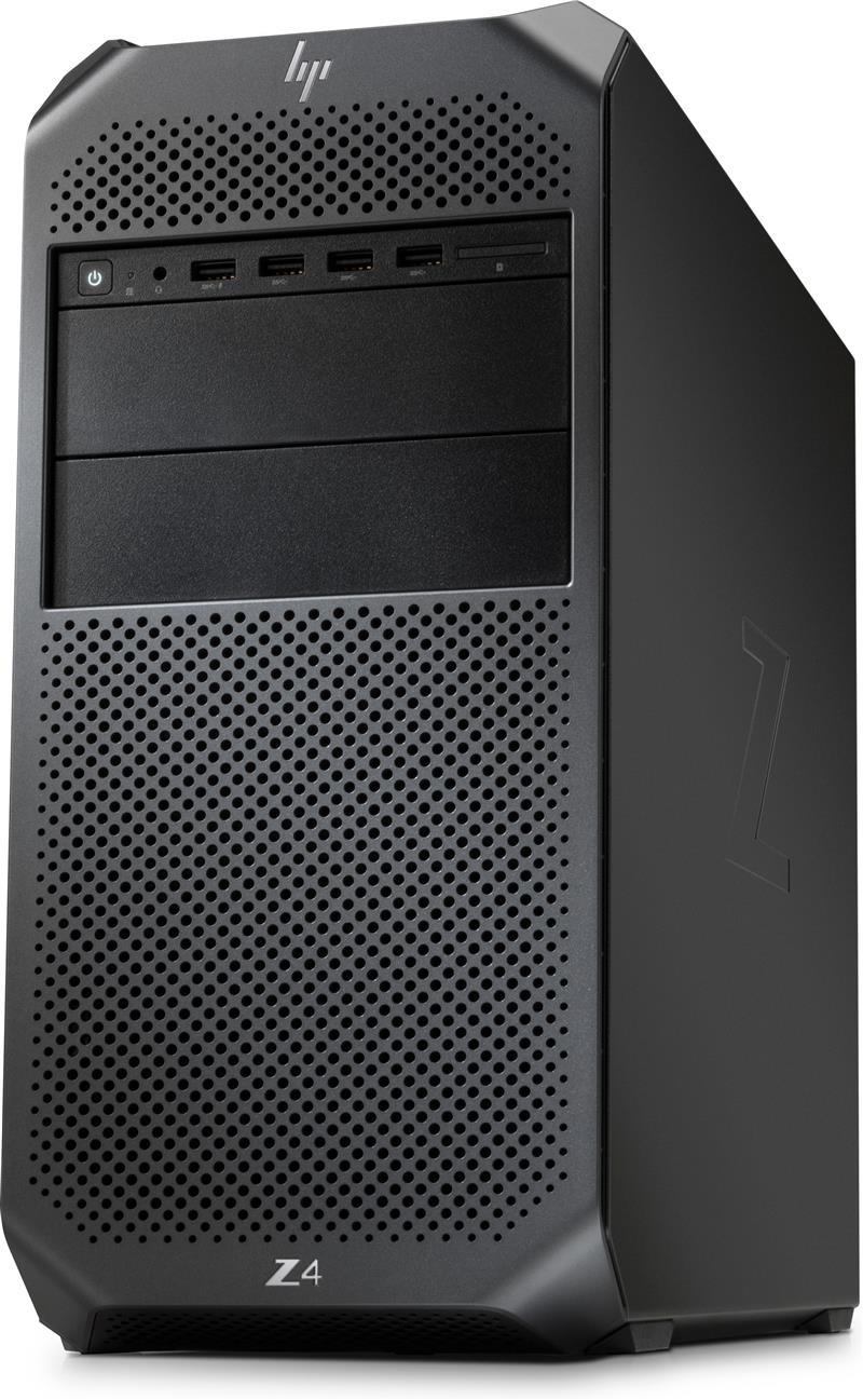 HP Z4 G4 Intel® Xeon® W W-2225 16 GB DDR4-SDRAM 512 GB SSD Tower Zwart Workstation Windows 10 Pro