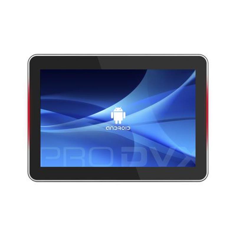 ProDVX APPC-10XPL 25 6 cm 10 1 1280 x 800 Pixels Touchscreen Rockchip 2 GB DDR3-SDRAM 16 GB Flash Zwart All-in-One tablet PC