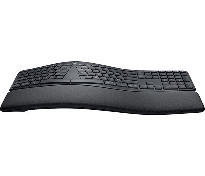 Logitech Ergo K860 toetsenbord RF-draadloos + Bluetooth QWERTY Scandinavisch Grafiet