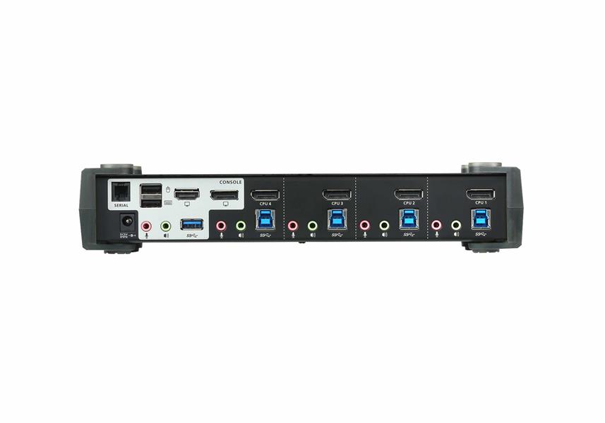 ATEN 4-poorts USB 3.0 4K DisplayPort MST KVMP™-schakelaar (kabel meegeleverd)