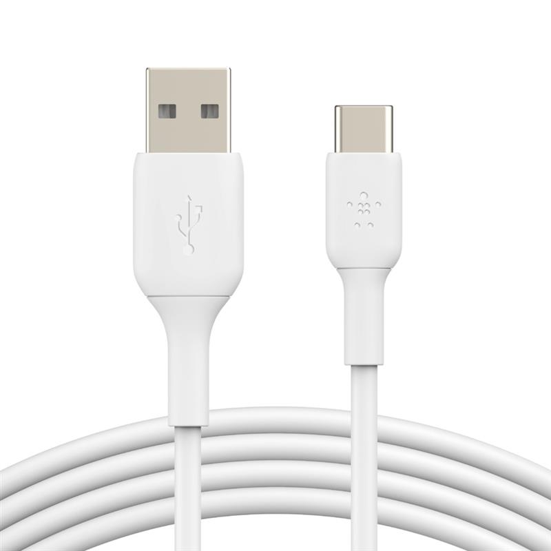 Belkin CAB001BT0MWH USB-kabel 0,15 m USB A USB C Wit