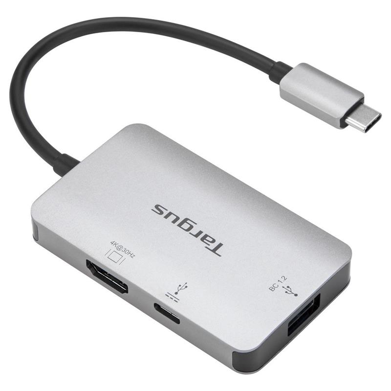 Targus ACA948EU interface hub USB 3.2 Gen 1 (3.1 Gen 1) Type-C 5000 Mbit/s Zilver