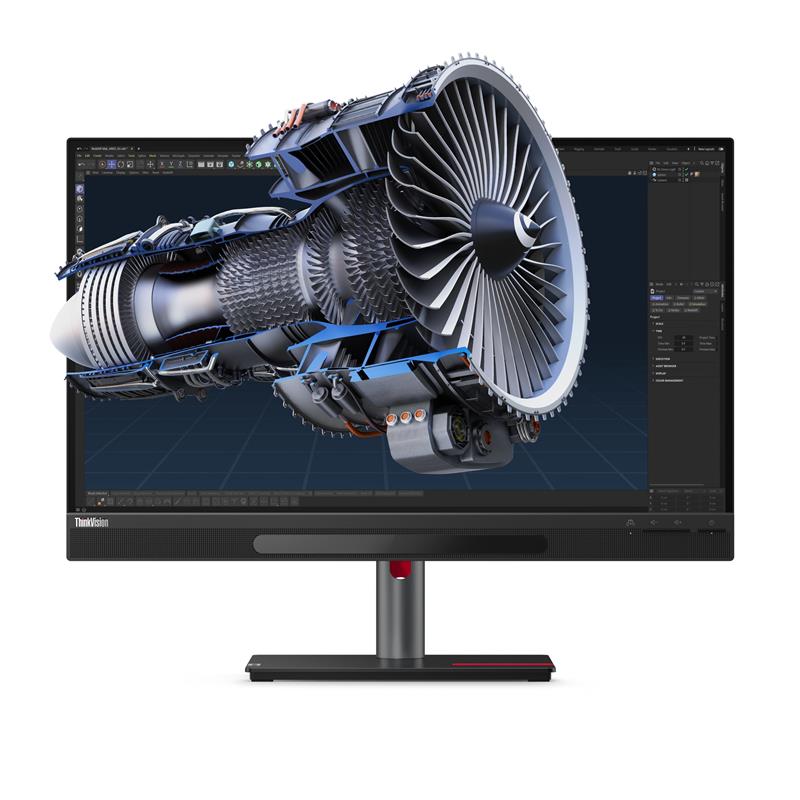 Lenovo ThinkVision 27 3D LED display 68,6 cm (27"") 3840 x 2160 Pixels 4K Ultra HD Zwart