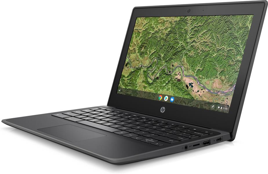 HP Chromebook 11A G8 EE Groen 29,5 cm (11.6"") 1366 x 768 Pixels Touchscreen AMD A4 4 GB DDR4-SDRAM 32 GB eMMC Wi-Fi 5 (802.11ac) Chrome OS