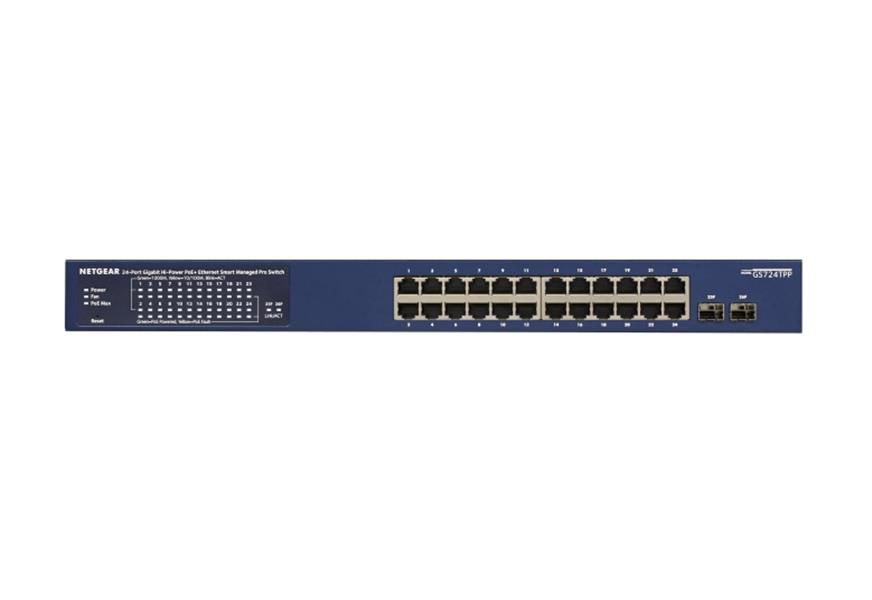 NETGEAR GS724TP-300EUS netwerk-switch Managed L2/L3/L4 Gigabit Ethernet (10/100/1000) Power over Ethernet (PoE) Blauw