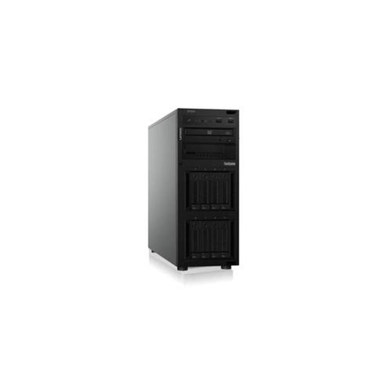 Lenovo ThinkSystem ST250 server Intel Xeon E 3 8 GHz 16 GB DDR4-SDRAM Tower 4U 550 W