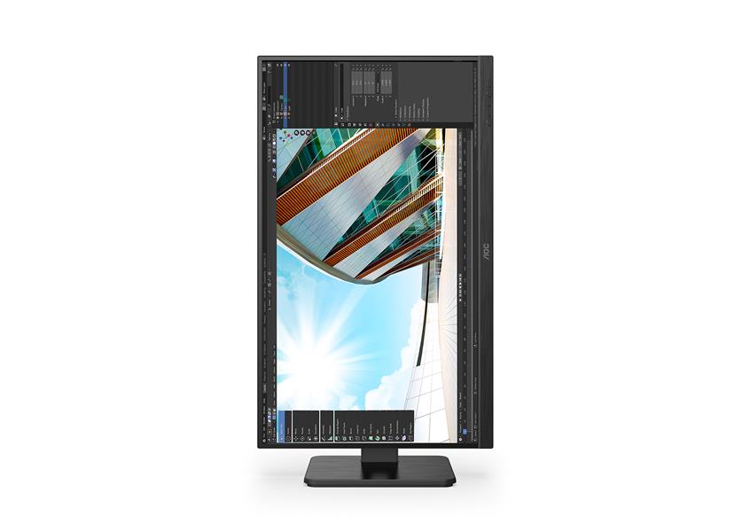 AOC Q27P2Q LED display 68,6 cm (27"") 2560 x 1440 Pixels Quad HD Zwart