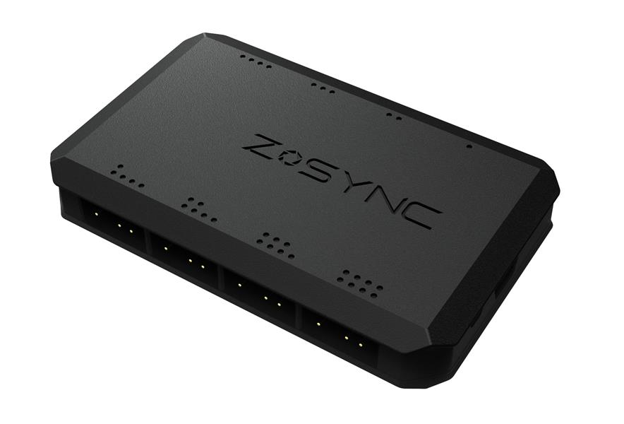 Zalman Z-SYNC hardwarekoeling Computer behuizing Zwart