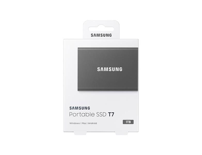 Samsung Portable SSD T7 1 TB Grijs