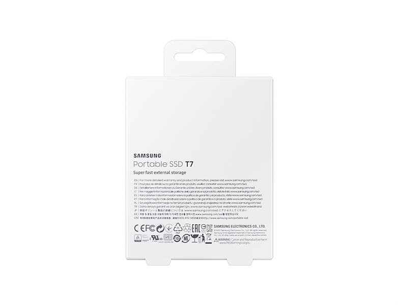 Samsung Portable SSD T7 2 TB Blauw