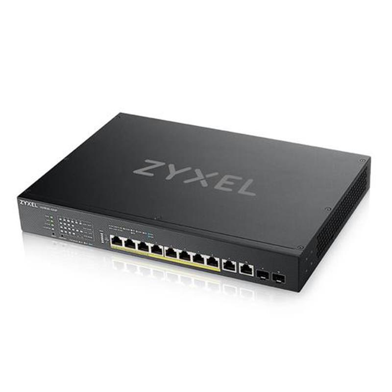 Zyxel XS1930-12HP-ZZ0101F netwerk-switch Managed L3 10G Ethernet (100/1000/10000) Power over Ethernet (PoE) Zwart