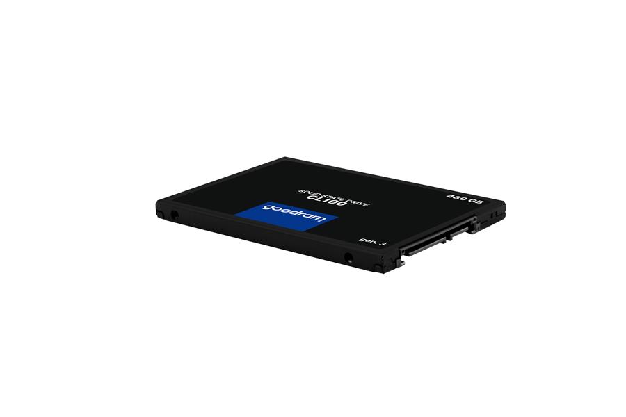 GOODRAM CL100 gen 3 SSD 2 5 480GB SATA III 3D TLC Retail 520 400 MB s