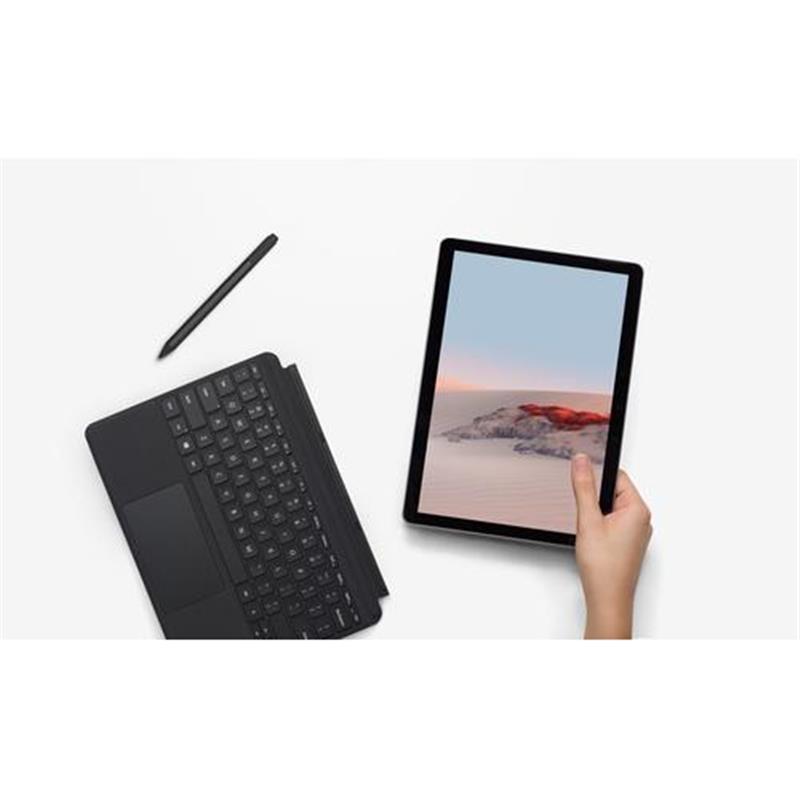 Microsoft Surface Go Type Cover QWERTZ Zwitsers Microsoft Cover port Zwart