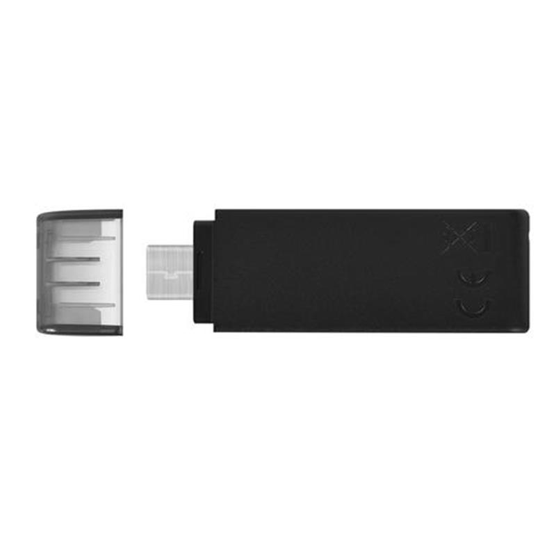 Kingston Technology DataTraveler 70 USB flash drive 32 GB USB Type-C 3 2 Gen 1 3 1 Gen 1 Zwart