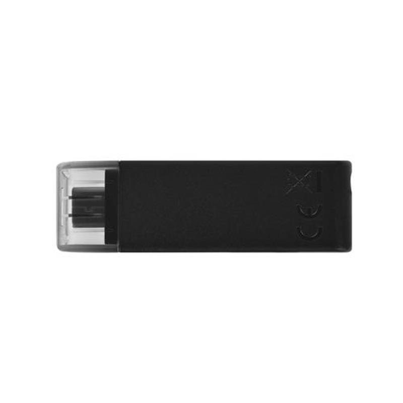 Kingston Technology DataTraveler 70 USB flash drive 64 GB USB Type-C 3 2 Gen 1 3 1 Gen 1 Zwart