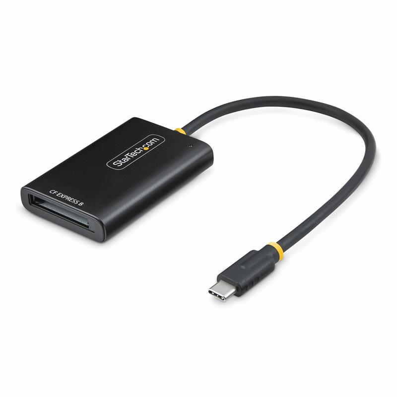 StarTech.com 1B-USB-C-CFE-ADAPTER geheugenkaartlezer USB 3.2 Gen 2 Type-C Zwart