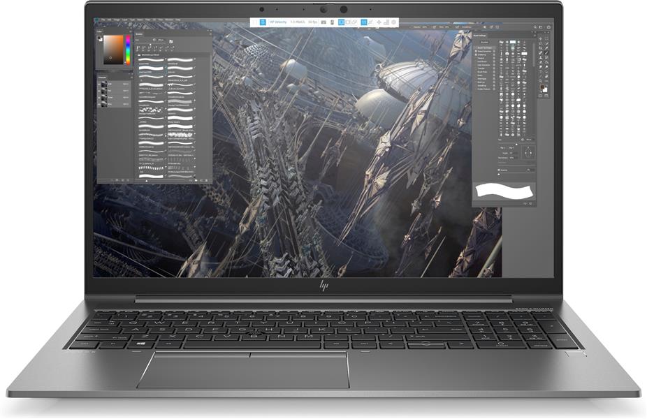 HP ZBook Firefly 15 G7 Mobiel werkstation Grijs 39,6 cm (15.6"") 1920 x 1080 Pixels Touchscreen Intel® 10de generatie Core™ i7 16 GB DDR4-SDRAM 512 GB