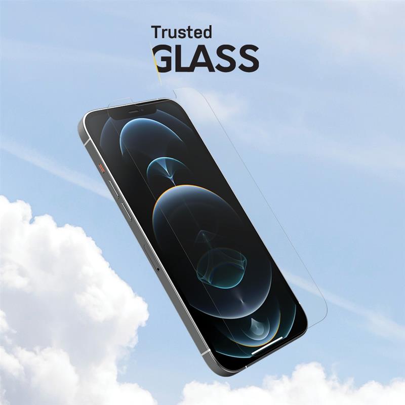OtterBox Trusted Glass Series voor Apple iPhone 12/iPhone 12 Pro, transparant - Geen retailverpakking