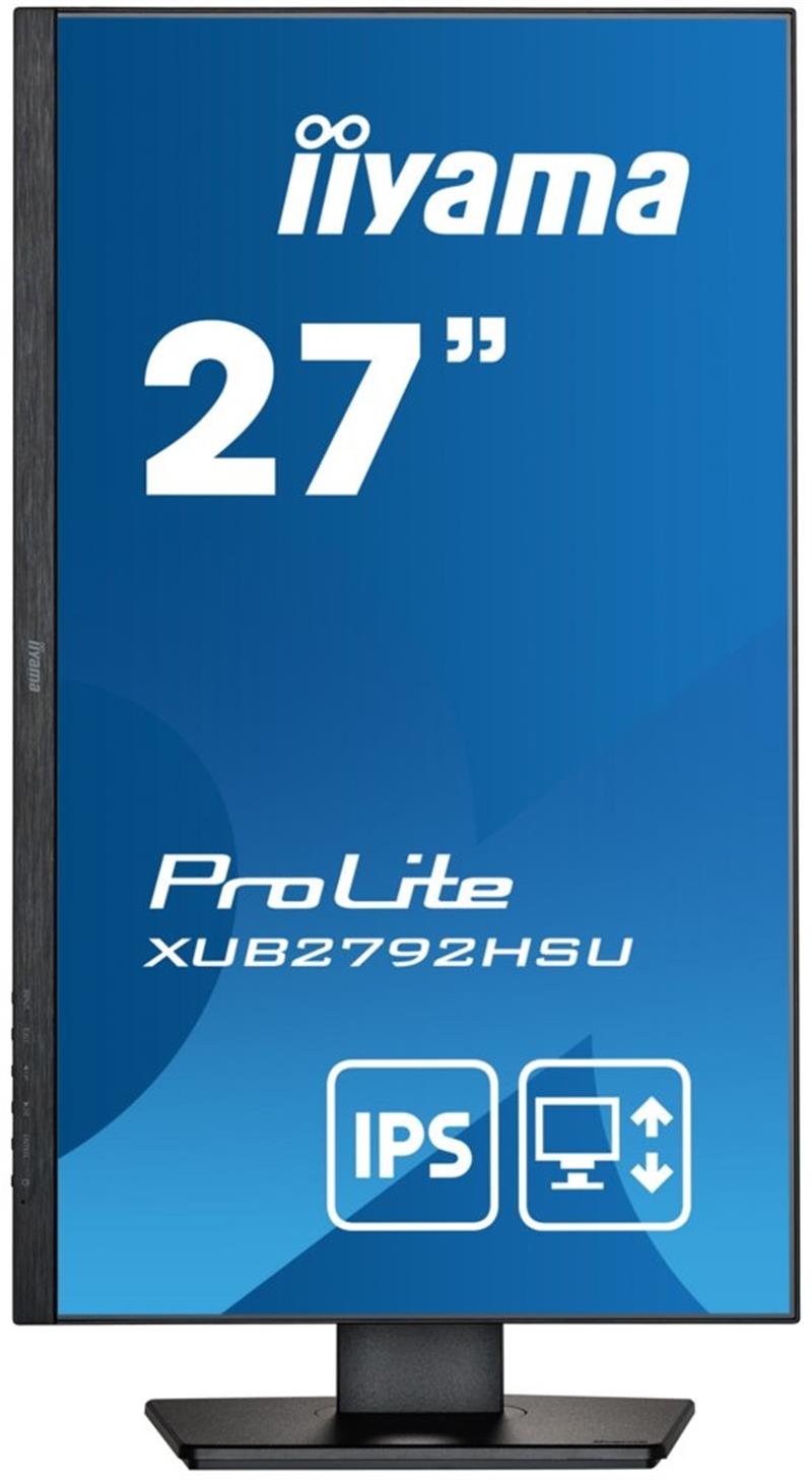 iiyama ProLite XUB2792HSU-B5 LED display 68,6 cm (27"") 1920 x 1080 Pixels Full HD Zwart